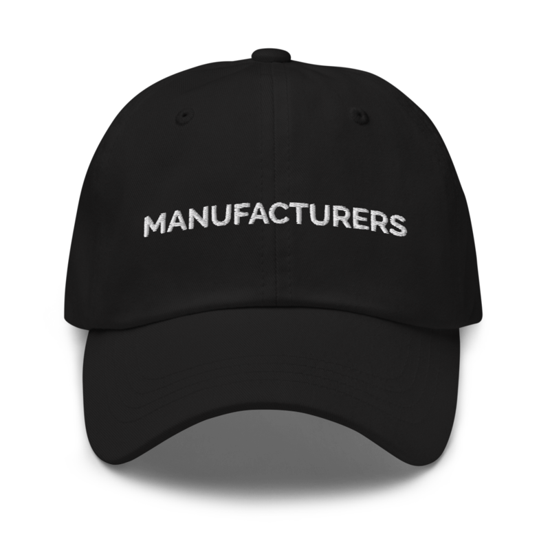 Manufacturers Hat - Black