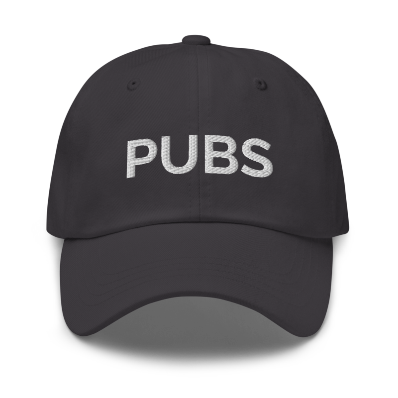 Pubs Hat - Dark Grey
