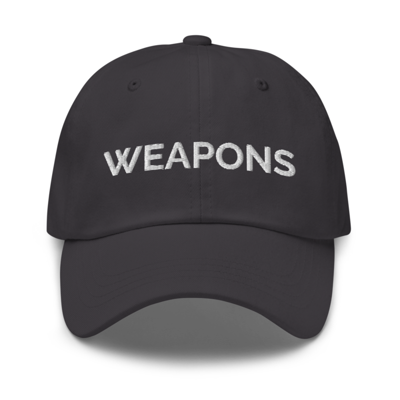 Weapons Hat - Dark Grey