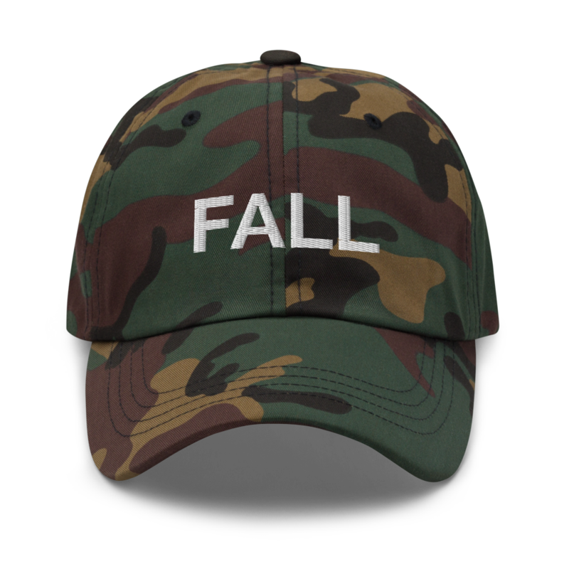 Fall Hat - Green Camo