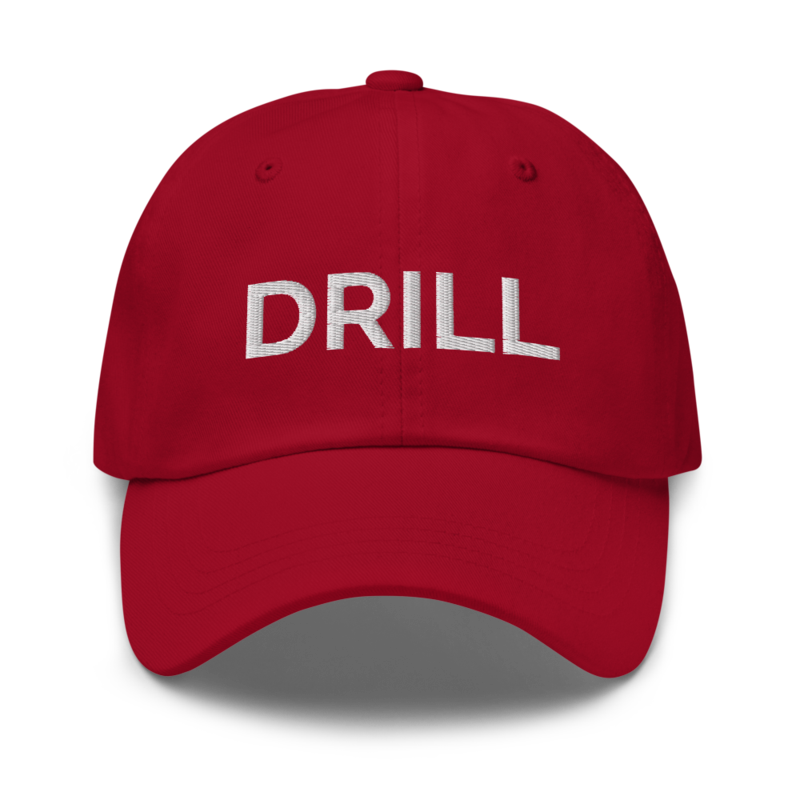 Drill Hat - Cranberry