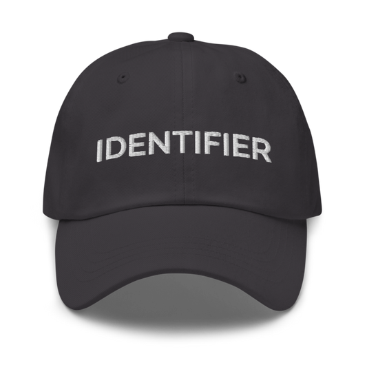 Identifier Hat - Dark Grey