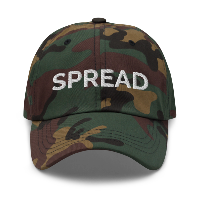 Spread Hat - Green Camo