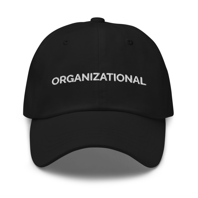 Organizational Hat - Black