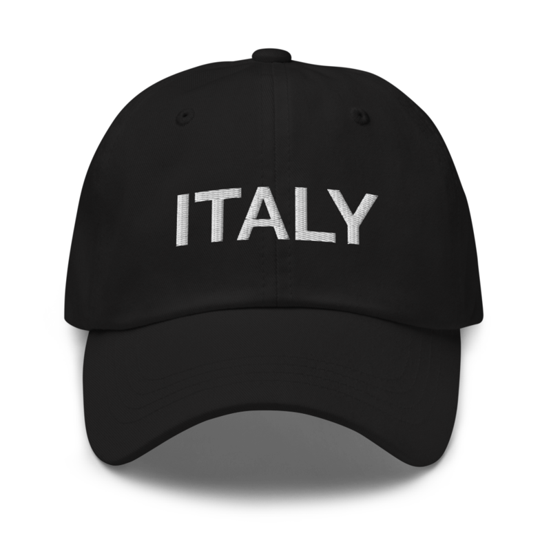 Italy Hat - Black