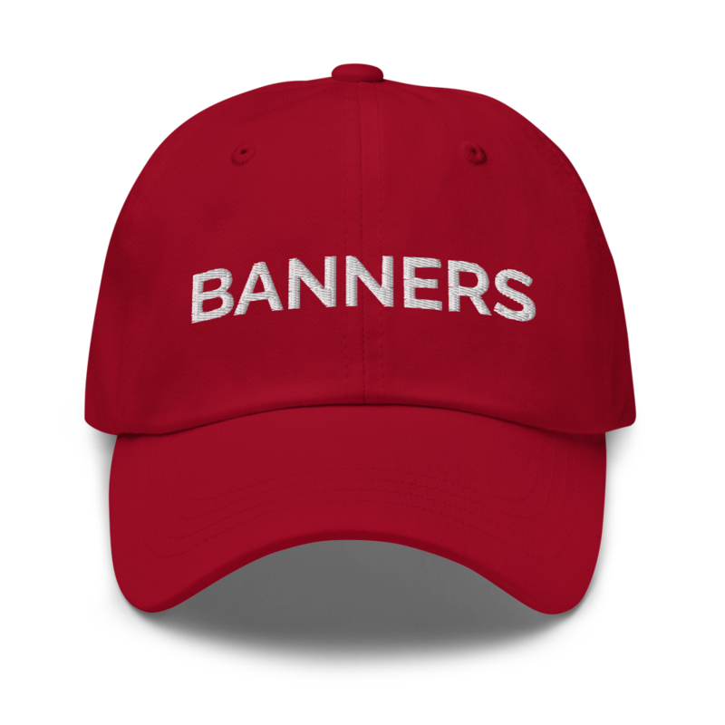 Banners Hat - Cranberry