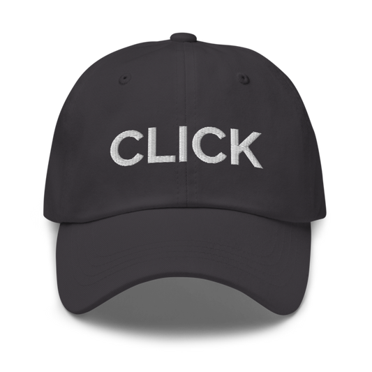 Click Hat - Dark Grey