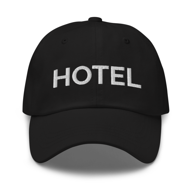 Hotel Hat - Black