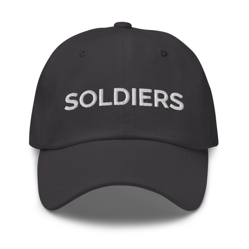 Soldiers Hat - Dark Grey