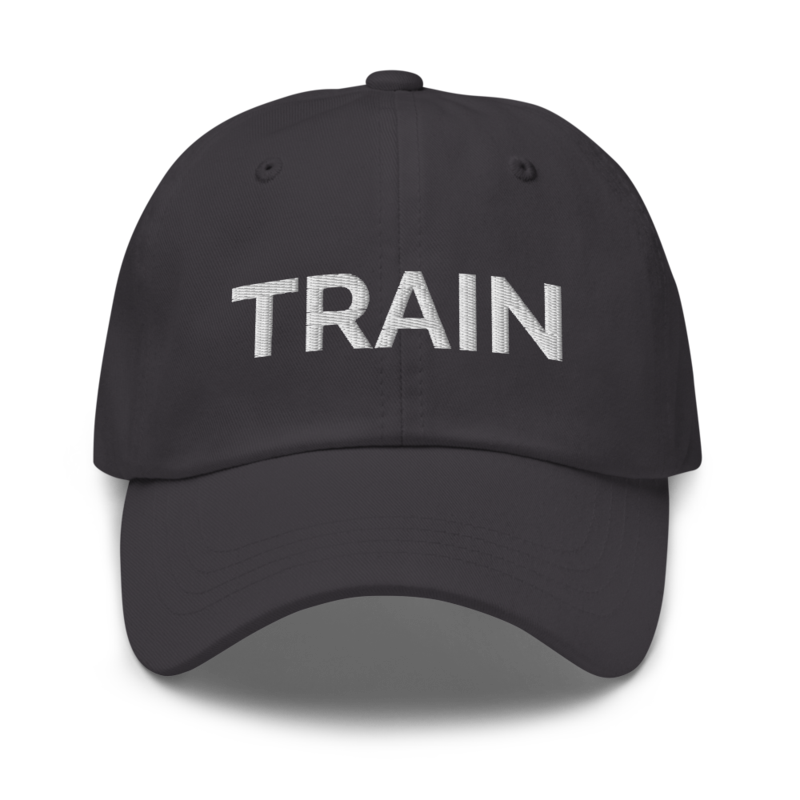 Train Hat - Dark Grey