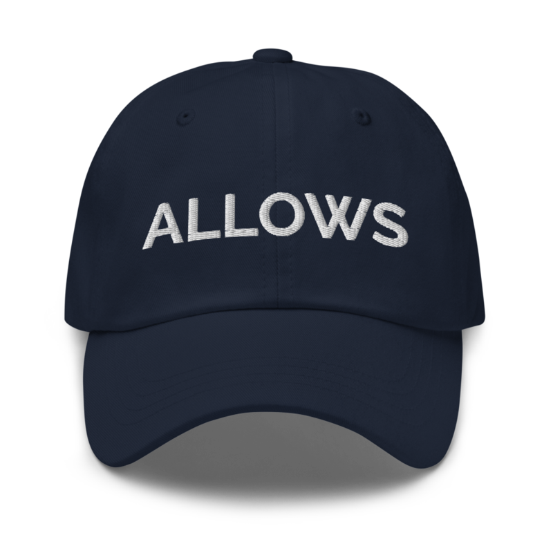 Allows Hat - Navy