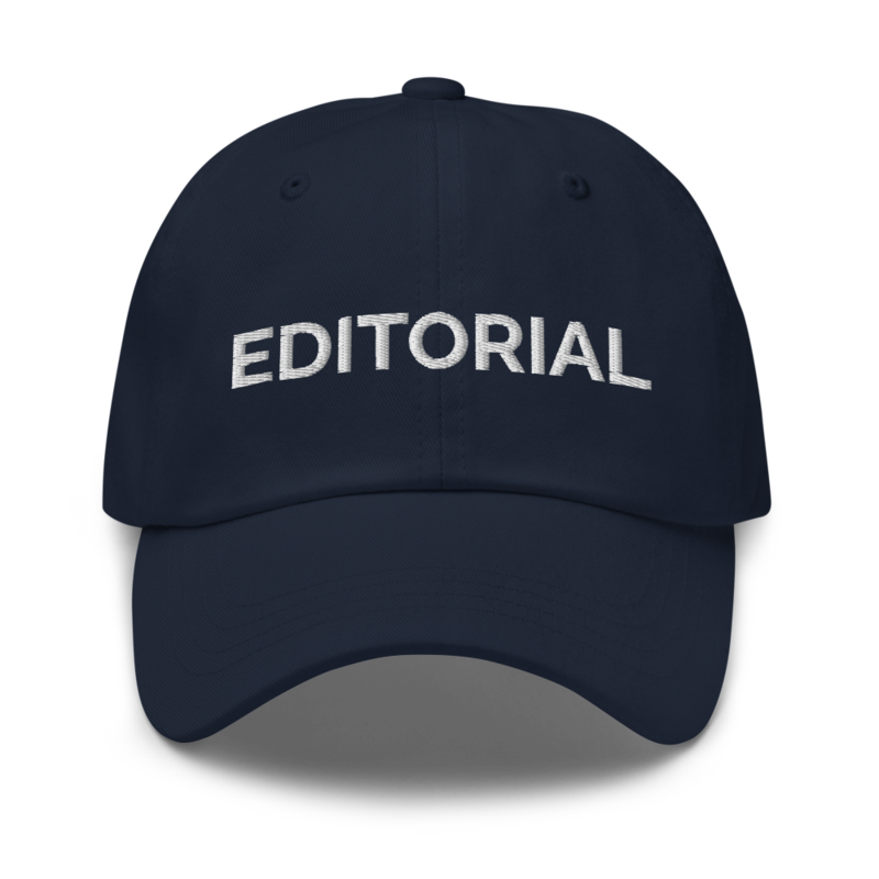 Editorial Hat - Navy