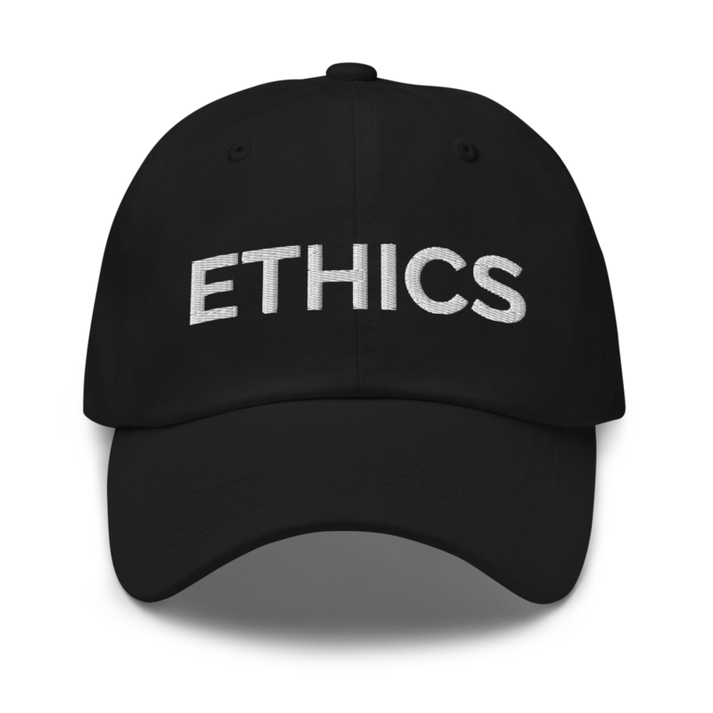 Ethics Hat - Black