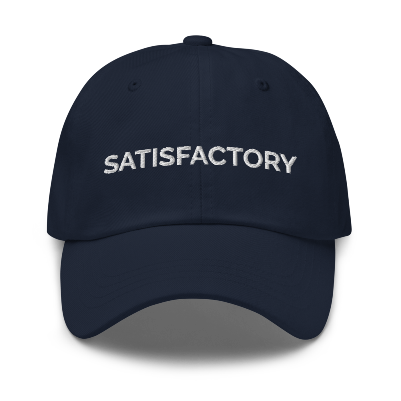 Satisfactory Hat - Navy