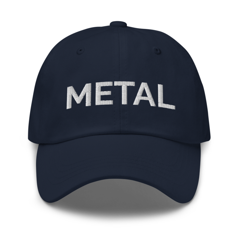 Metal Hat - Navy