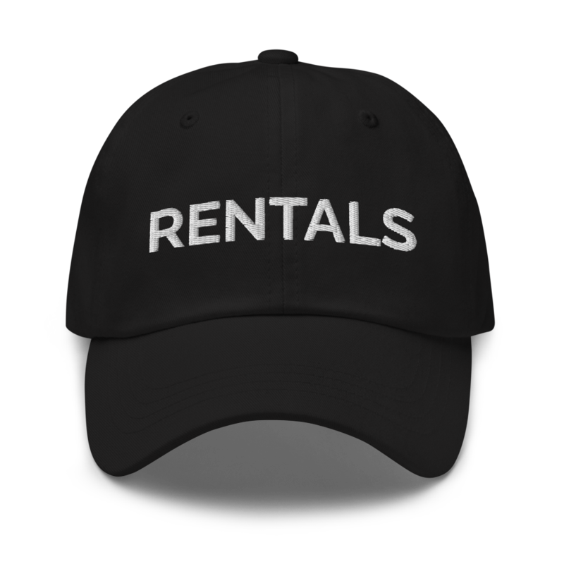 Rentals Hat - Black