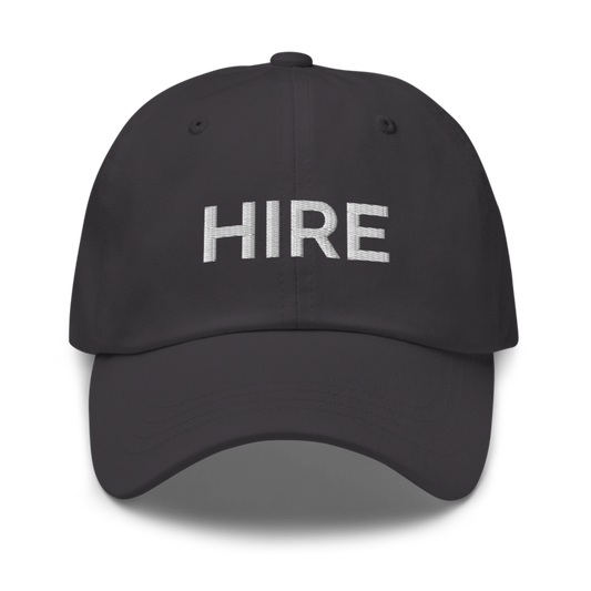 Hire Hat - Dark Grey