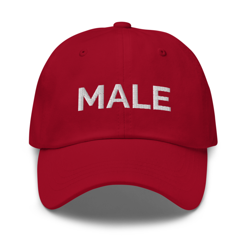 Male Hat - Cranberry