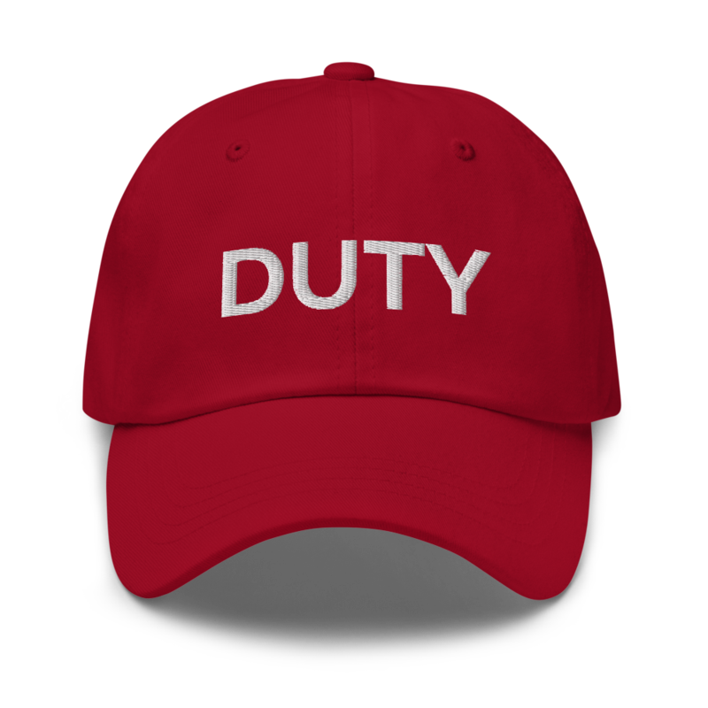 Duty Hat - Cranberry