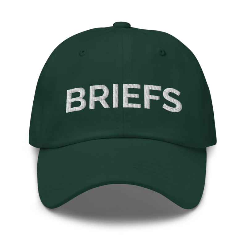 Briefs Hat - Spruce