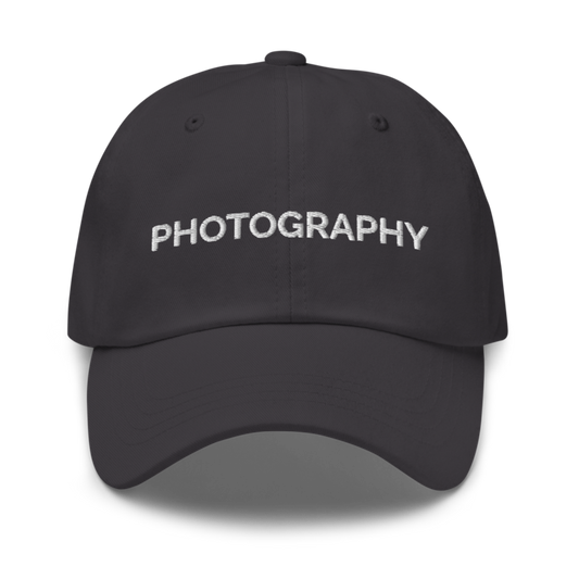 Photography Hat - Dark Grey