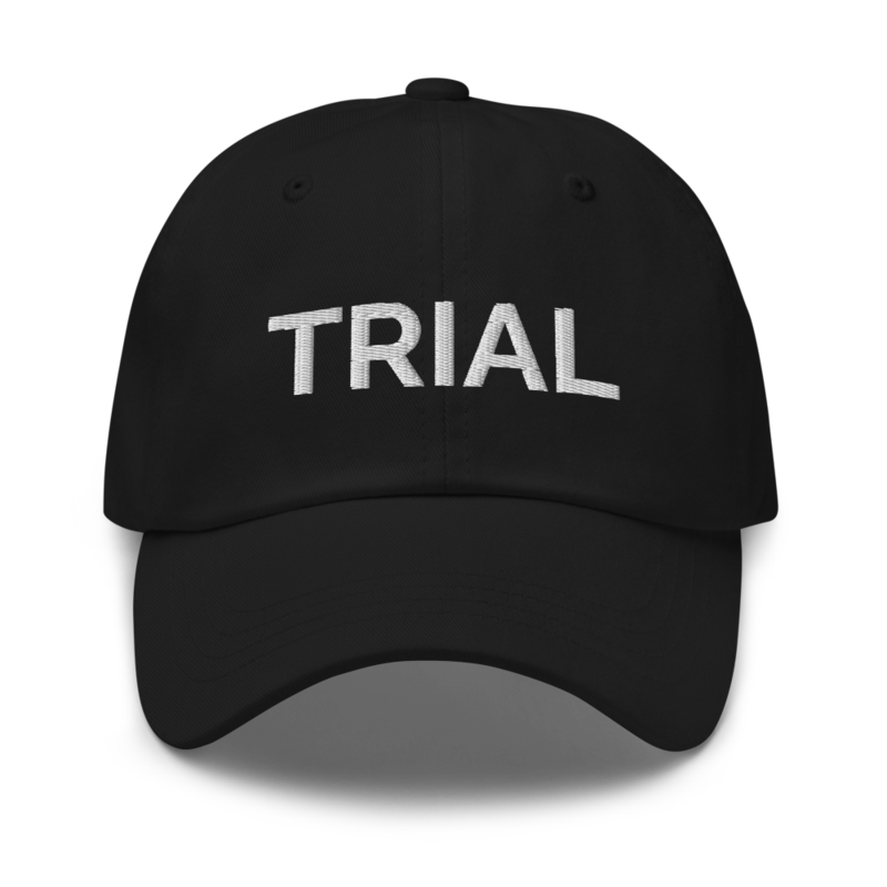 Trial Hat - Black