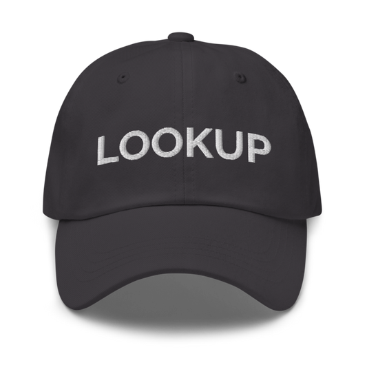 Lookup Hat - Dark Grey