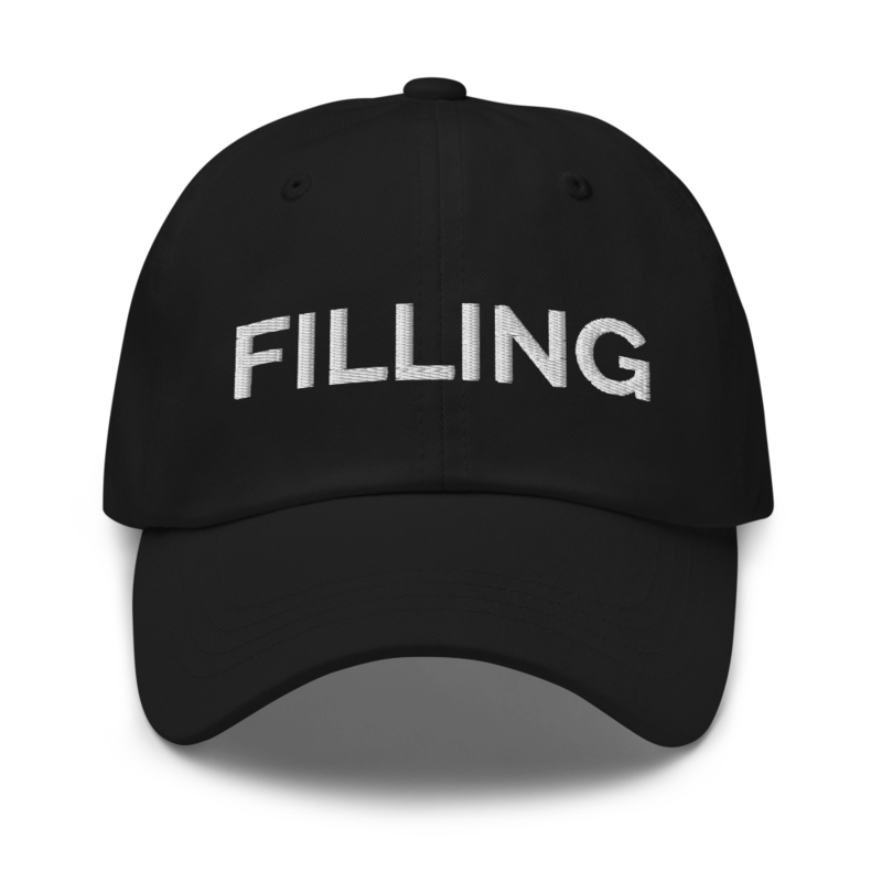 Filling Hat - Black