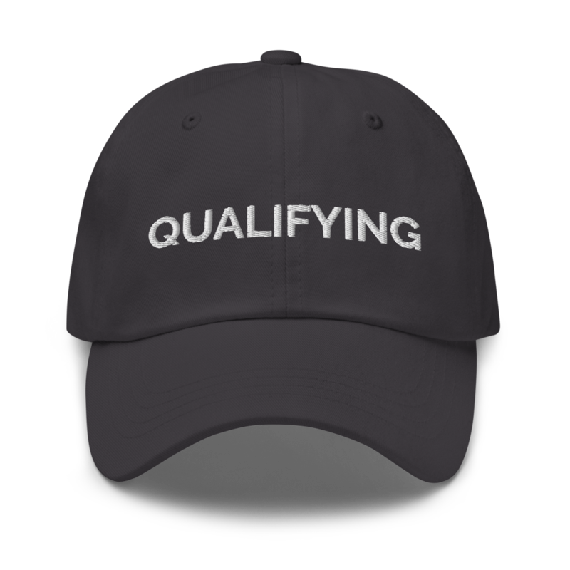 Qualifying Hat - Dark Grey