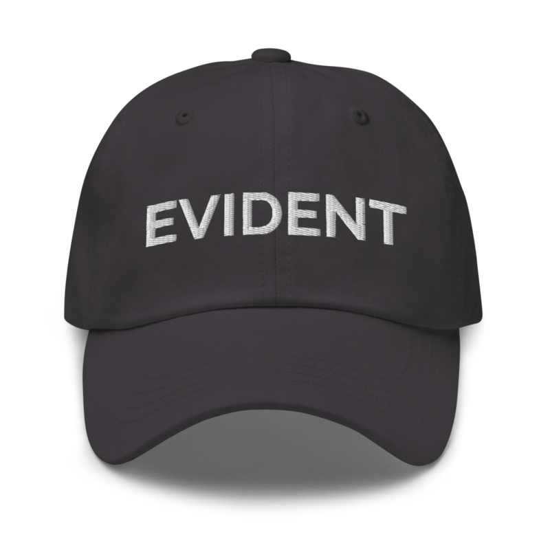Evident Hat - Dark Grey
