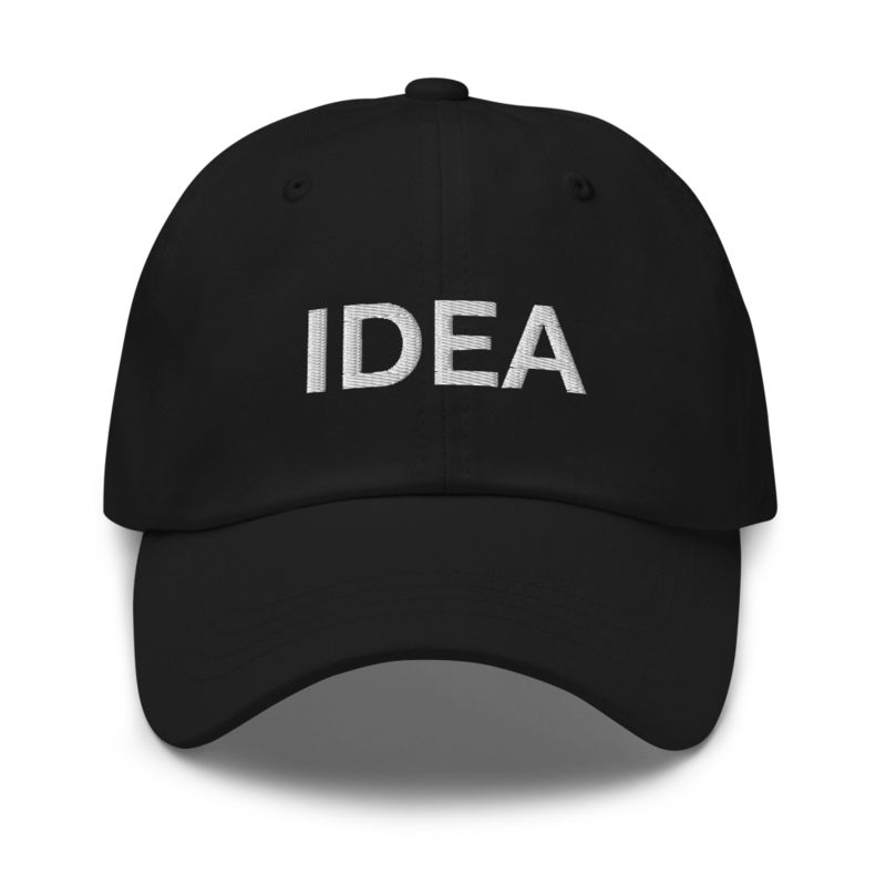 Idea Hat - Black