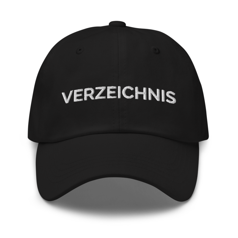 Verzeichnis Hat - Black