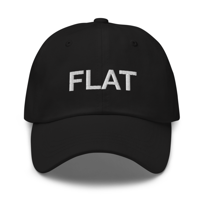 Flat Hat - Black