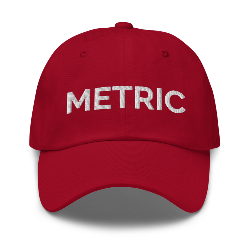 Metric Hat - Cranberry