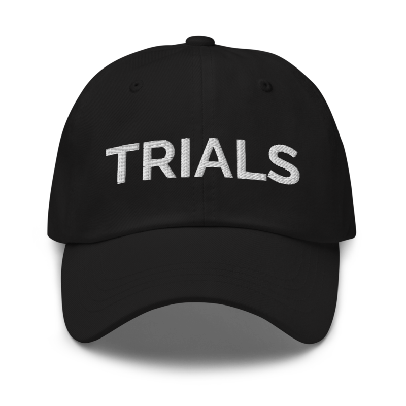 Trials Hat - Black