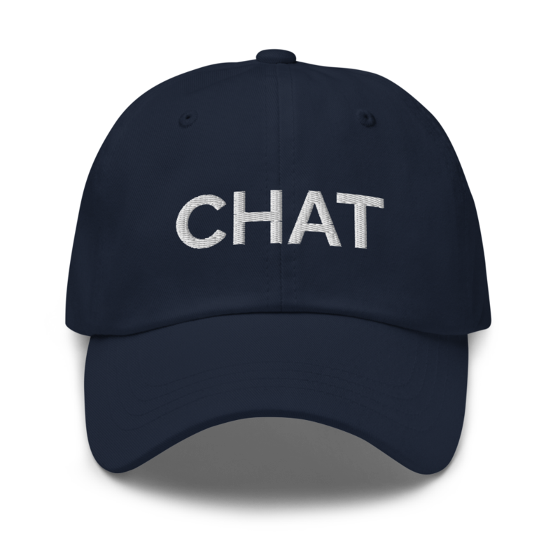 Chat Hat - Navy