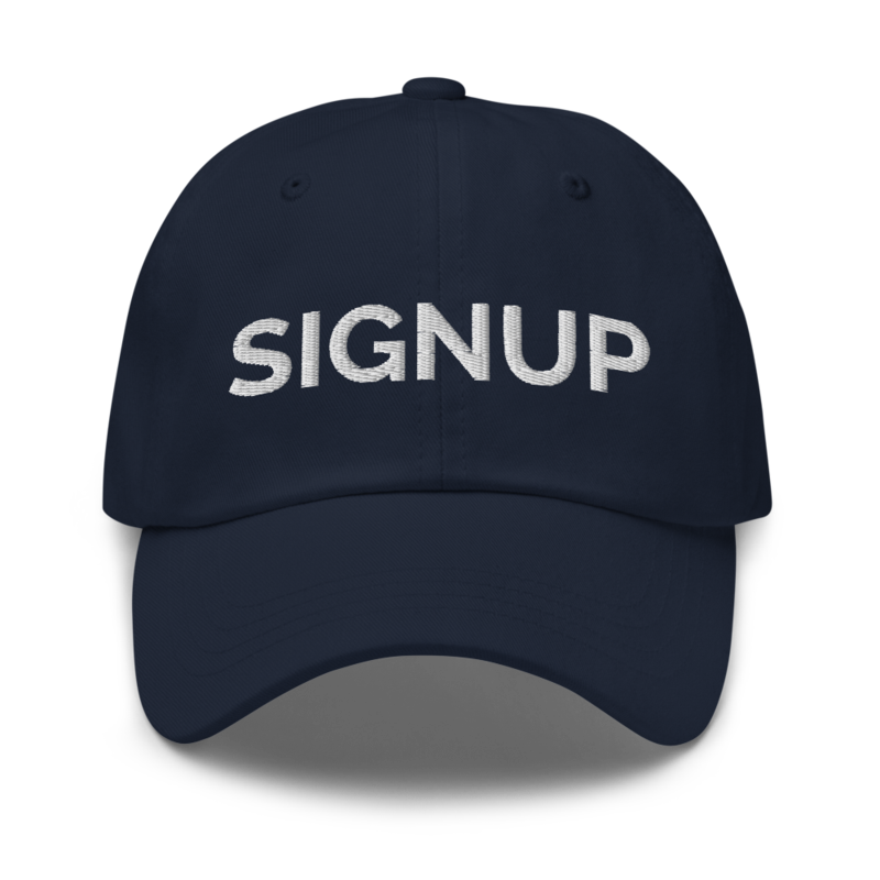 Signup Hat - Navy