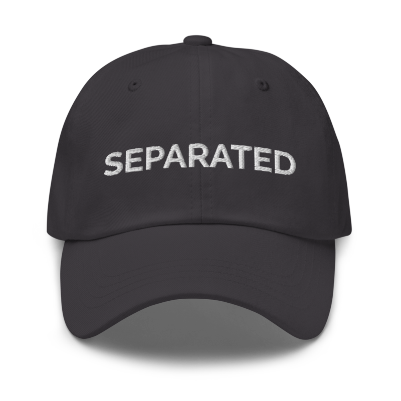 Separated Hat - Dark Grey