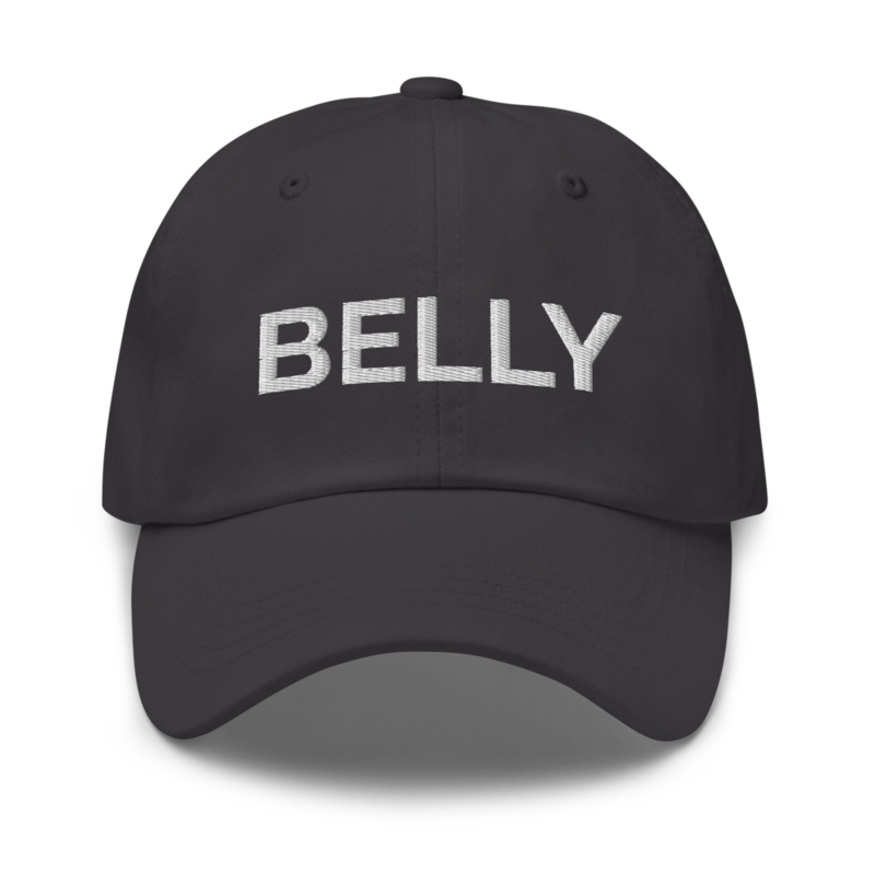 Belly Hat - Dark Grey