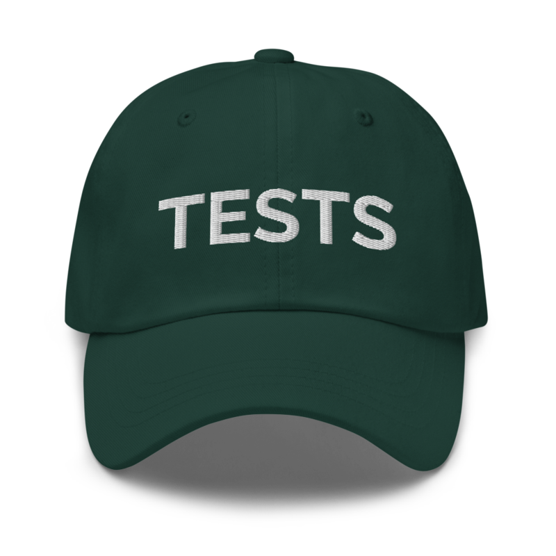 Tests Hat - Spruce