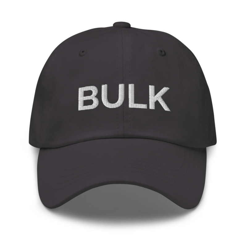 Bulk Hat - Dark Grey