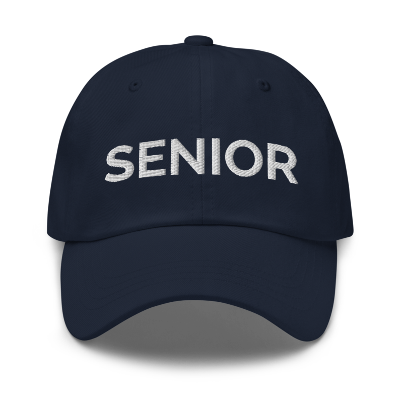 Senior Hat - Navy