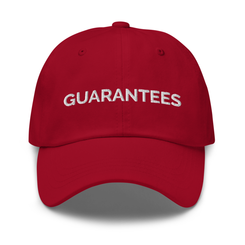 Guarantees Hat - Cranberry