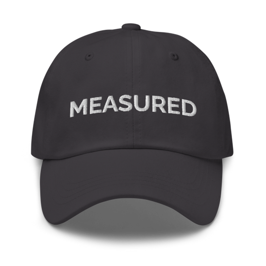 Measured Hat - Dark Grey