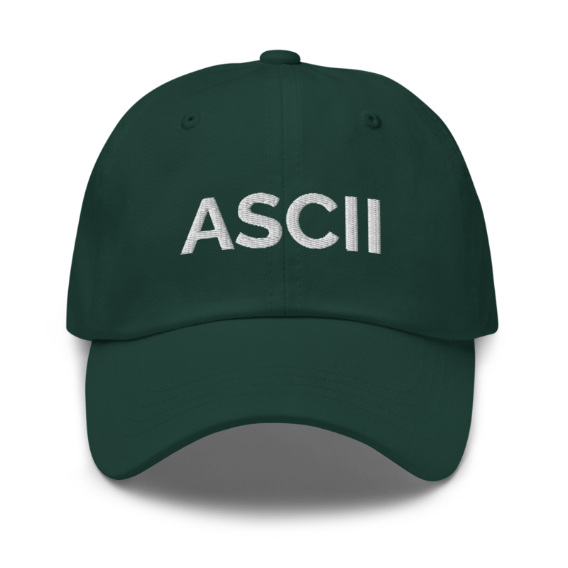 Ascii Hat - Spruce