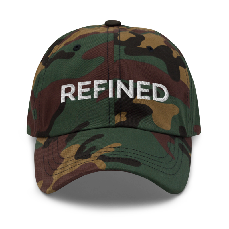 Refined Hat - Green Camo