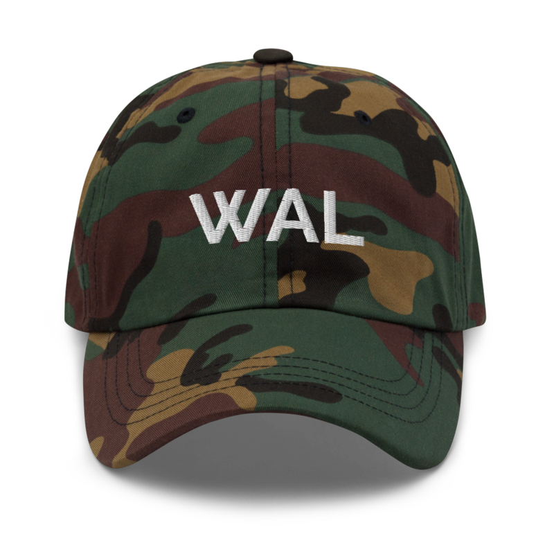 Wal Hat - Green Camo