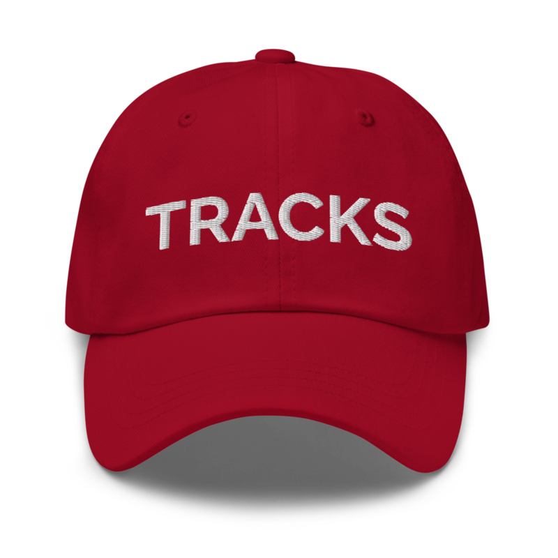 Tracks Hat - Cranberry