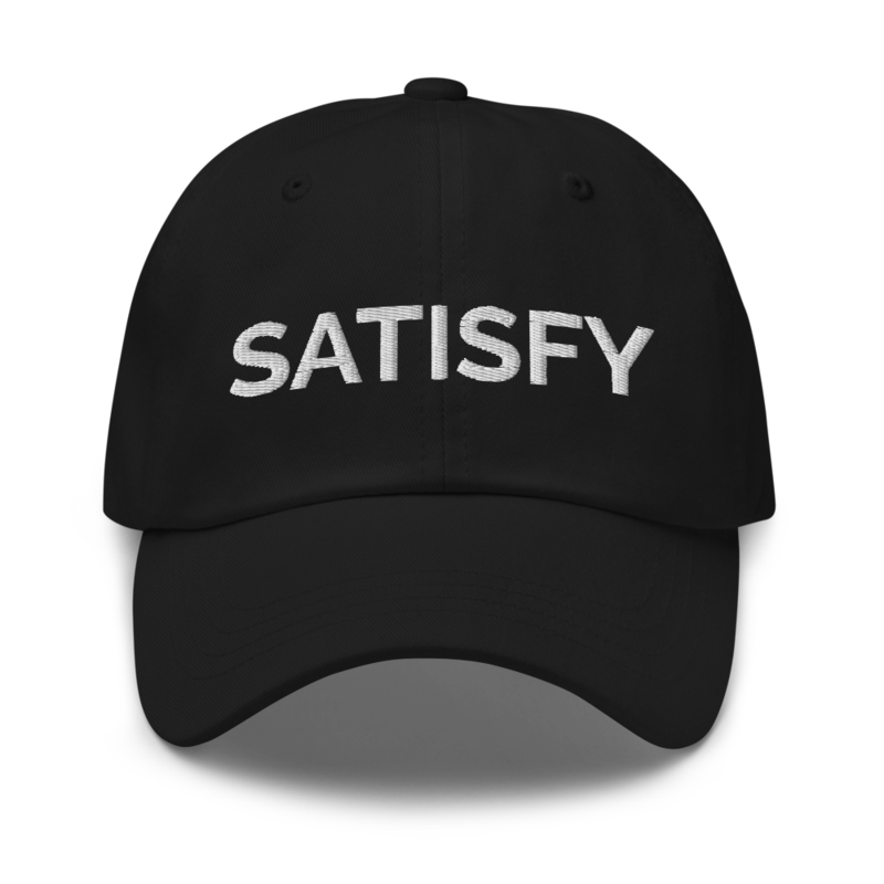 Satisfy Hat - Black