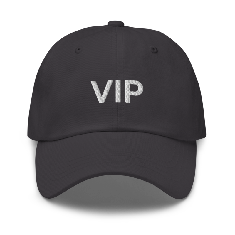 Vip Hat - Dark Grey